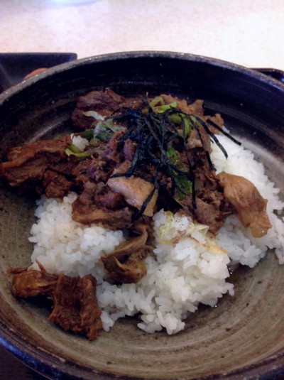 但馬牛すじコン丼