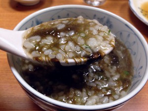もずくの雑炊