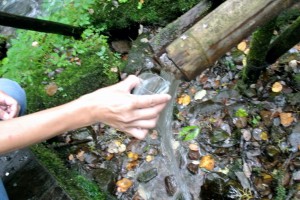 平成の名水百選「かつらの千年水」２