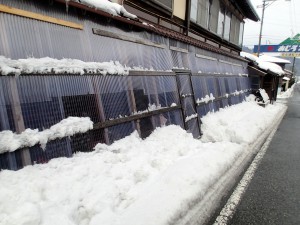 雪囲い