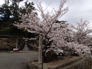 応挙寺入り口右側