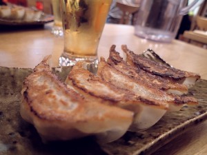 餃子とビール