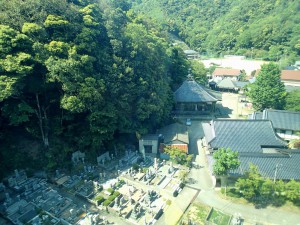 ロープウェーからの景色