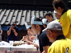 イカソーメン早食い大会