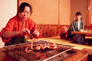 炭火焼きがに