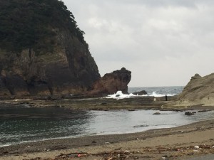 冬のかえる島