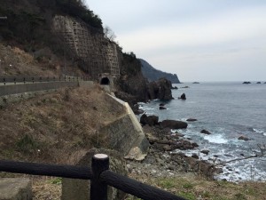 はさかり岩駐車場より