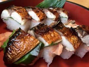 焼きサバ寿司定食