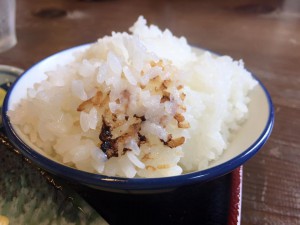 かまどで炊いたご飯