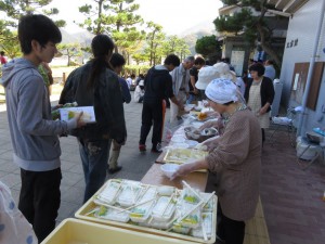 竹野観光協会炊き出し