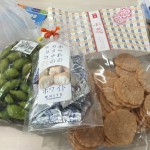 沖縄の友達に道の駅但馬まほろばにて私が買ったお土産はこの3つ
