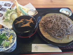 江野そばのそば定食