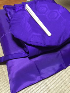 紫のちゃんちゃんこ