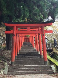 出石城の鳥居