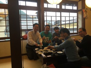 輝山にて