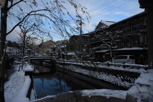 冬の城崎温泉５