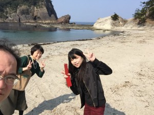 今子浦にて