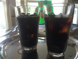 みなみブレンドのアイスコーヒー