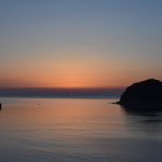梅雨入り直前の快晴の夕方。今子浦の夕陽を撮影に行ってきました
