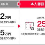 PayPayでのお支払金額上限が25万円に!但しクレジットカードの本人認証登録が必要です