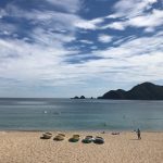 7月下旬から8月上旬は日本海が最も穏やかで美しい時期です