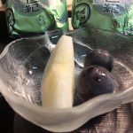 夕食のデザートには香住産の梨がつきます!