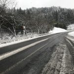 香住では昨日が今シーズン最初で最後の降雪になる?!