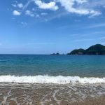 梅雨の雨続きの合間の晴れ空を狙って佐津海水浴場を撮影♪