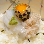 「香住丼」の中でも佐津地域限定名物、今年もシメの「イカ丼」が好評です♪