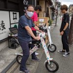 城崎温泉で話題のたびぞうEVバイクに乗ってみた!