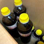 卵かけご飯専用醤油まるたんは業務用を購入して注ぎ足しでご提供しています