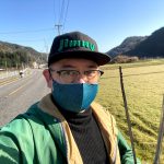 土生トンネルから佐津まで。国県道のゴミ拾いで春の訪れを感じました