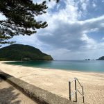 コロナ禍に佐津海水浴場は絶好の景勝地!