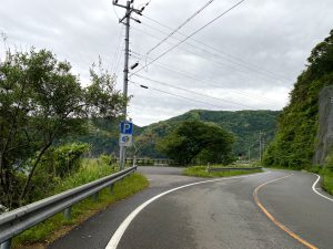 佐津安木間にある駐車場