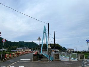 佐津川橋とさづっ子橋