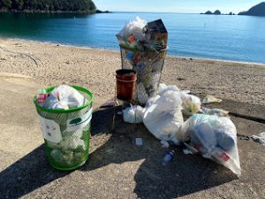 海水浴場で出るゴミ