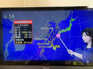 台風12号