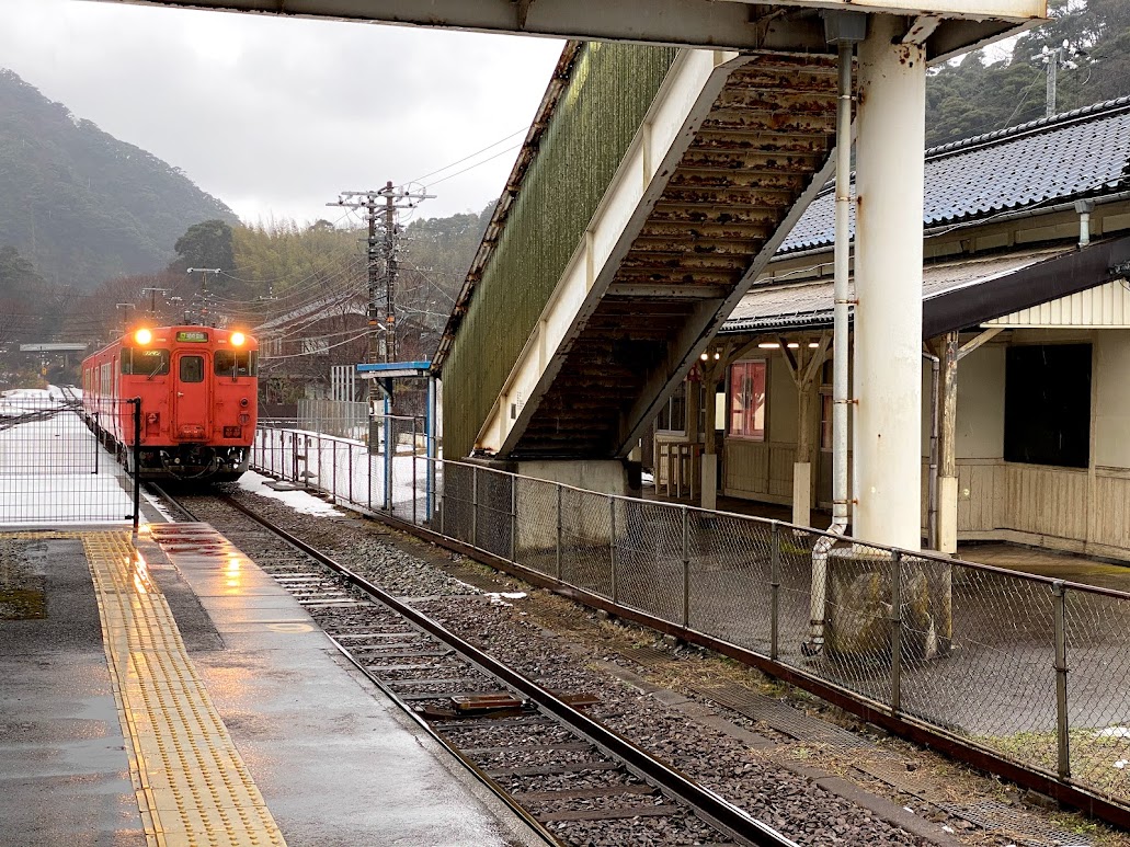 雪と列車