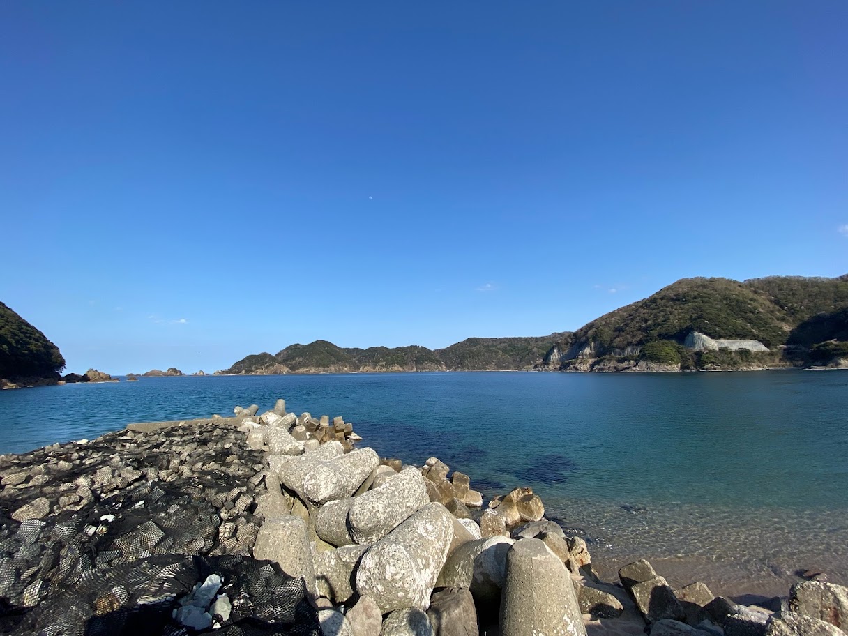 透明度も上がってくる春の日本海