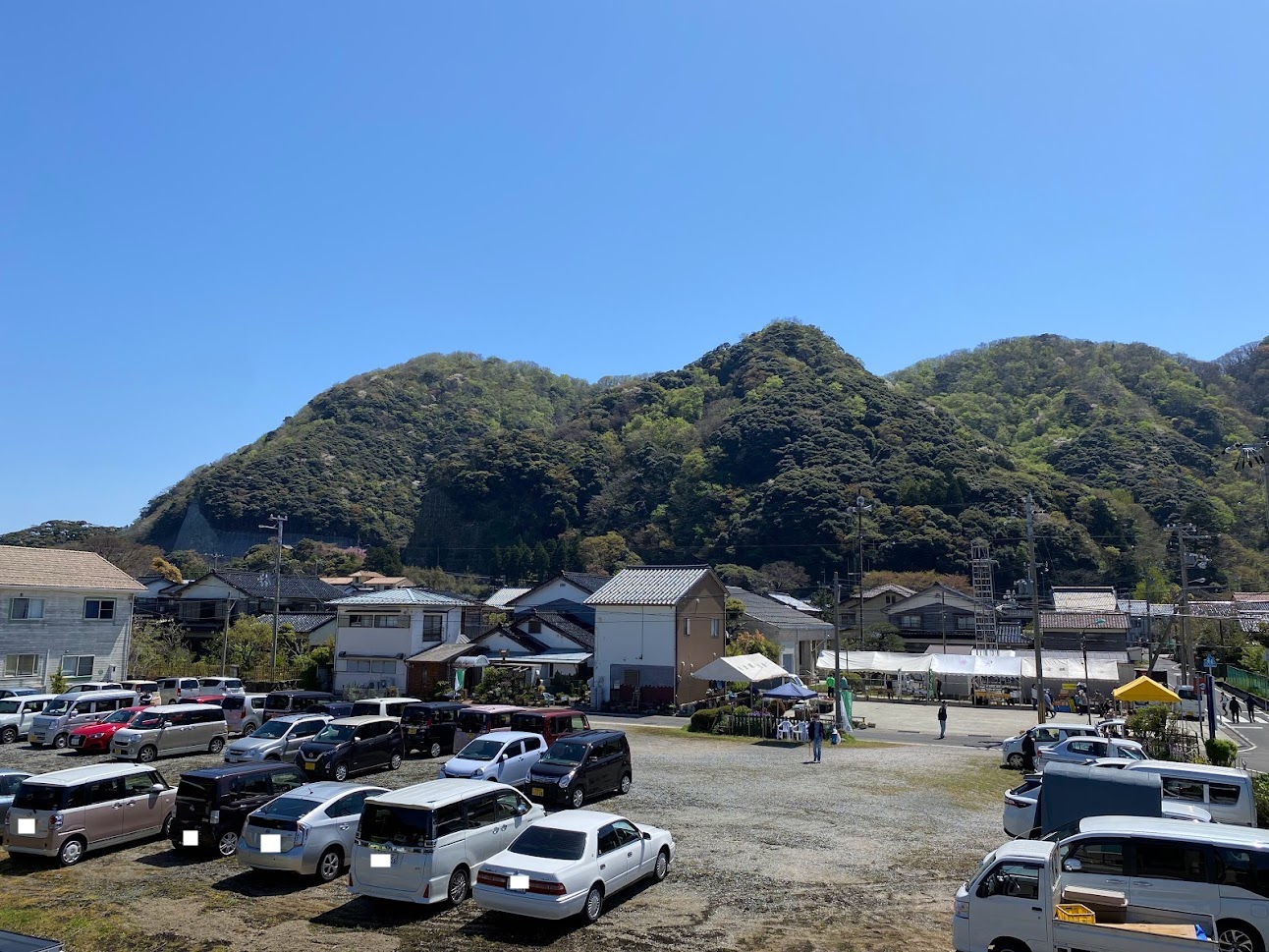 駐車場もほぼ、いっぱい