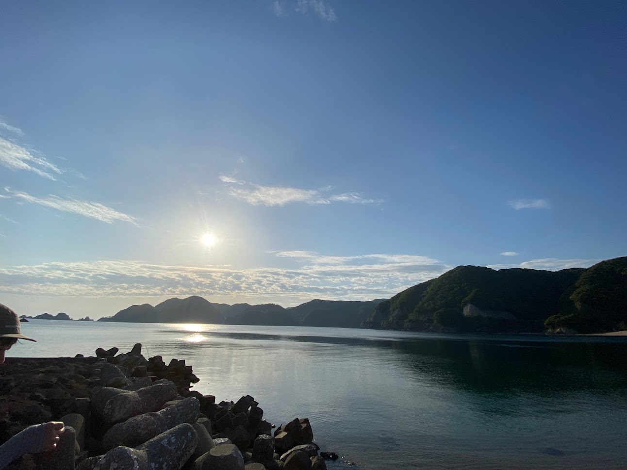 朝方の佐津海水浴場