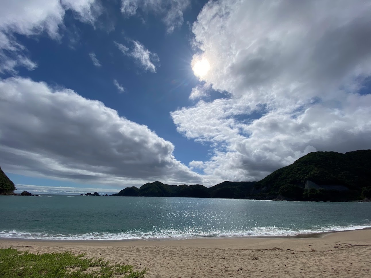 佐津海水浴場のゴミ拾いも完了済です！