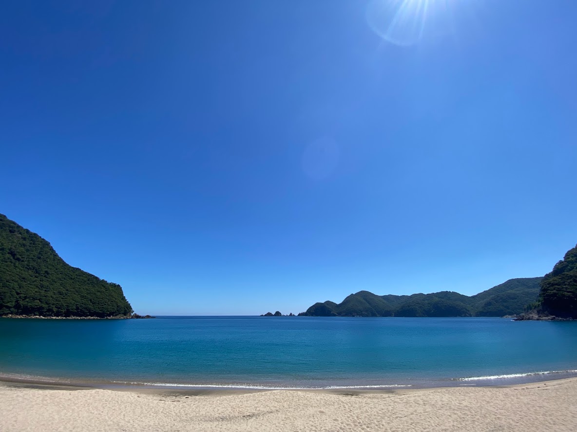 令和4年7月1日の佐津海水浴場