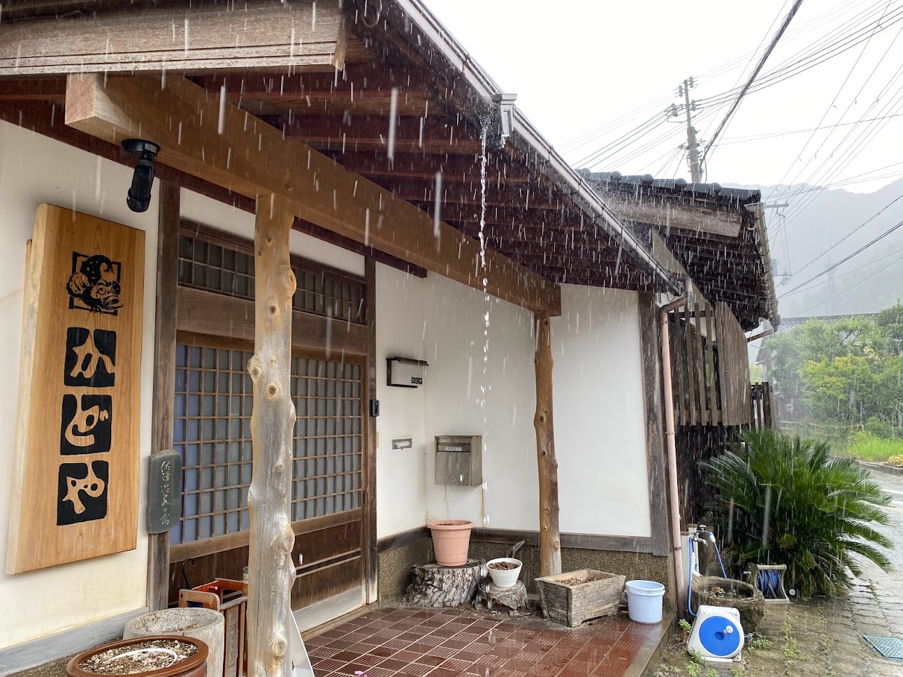 夏のゲリラ豪雨