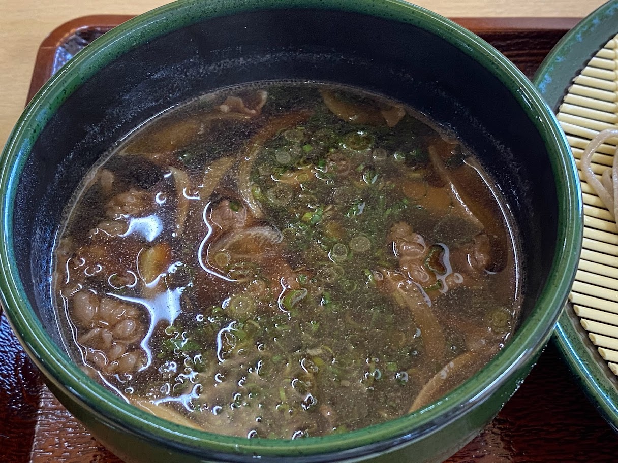 但馬牛付け蕎麦のつけダシ