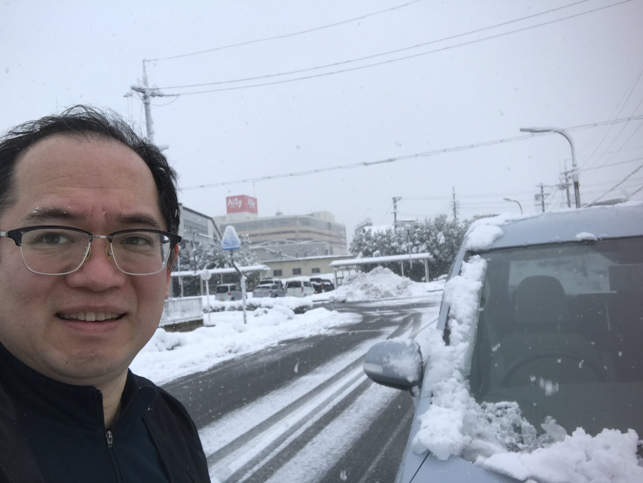 大雪の日は豊岡駅送迎となることもあります