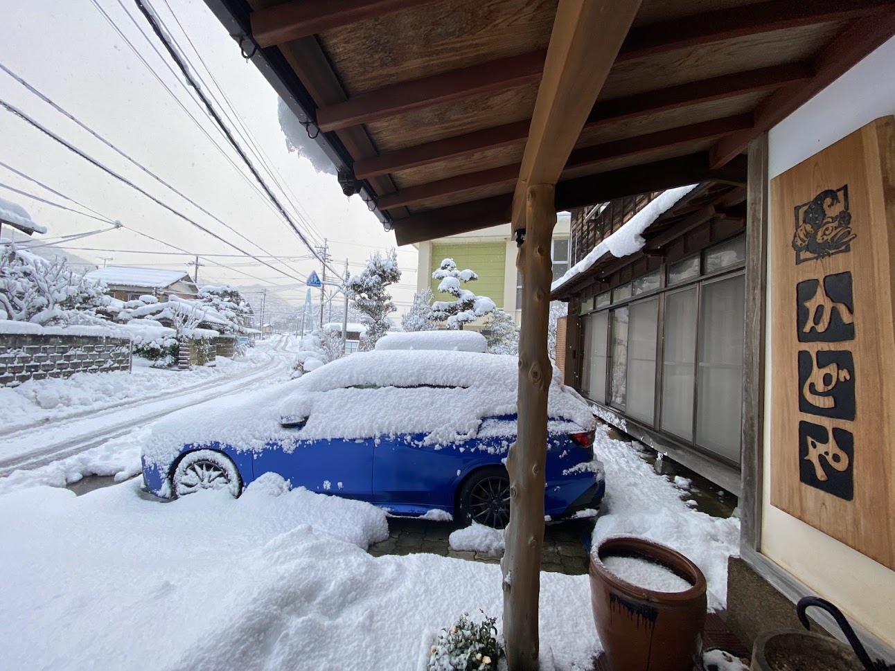 １月下旬に降った時の大雪