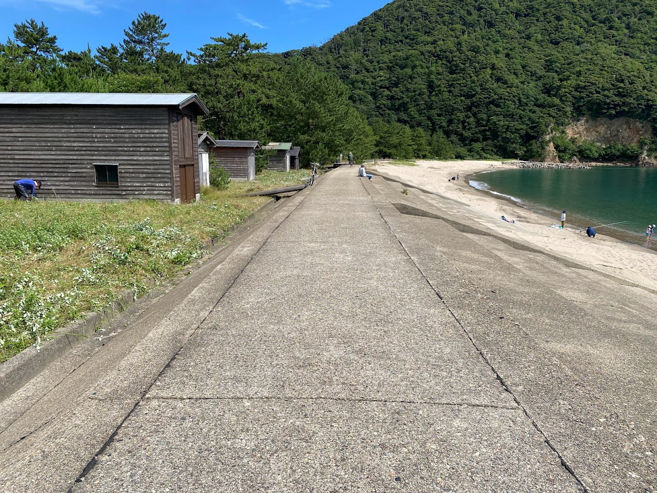 遊歩道沿いの除草も完了です！！