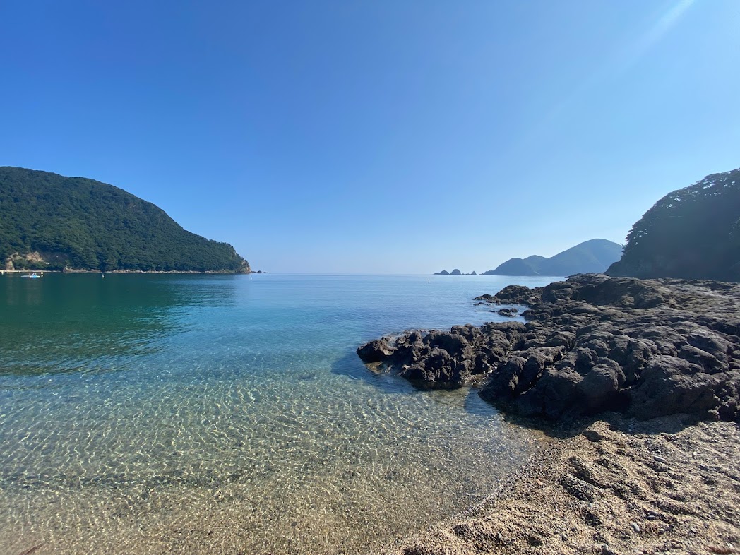 日本海の美しい夏の海をお楽しみ下さい