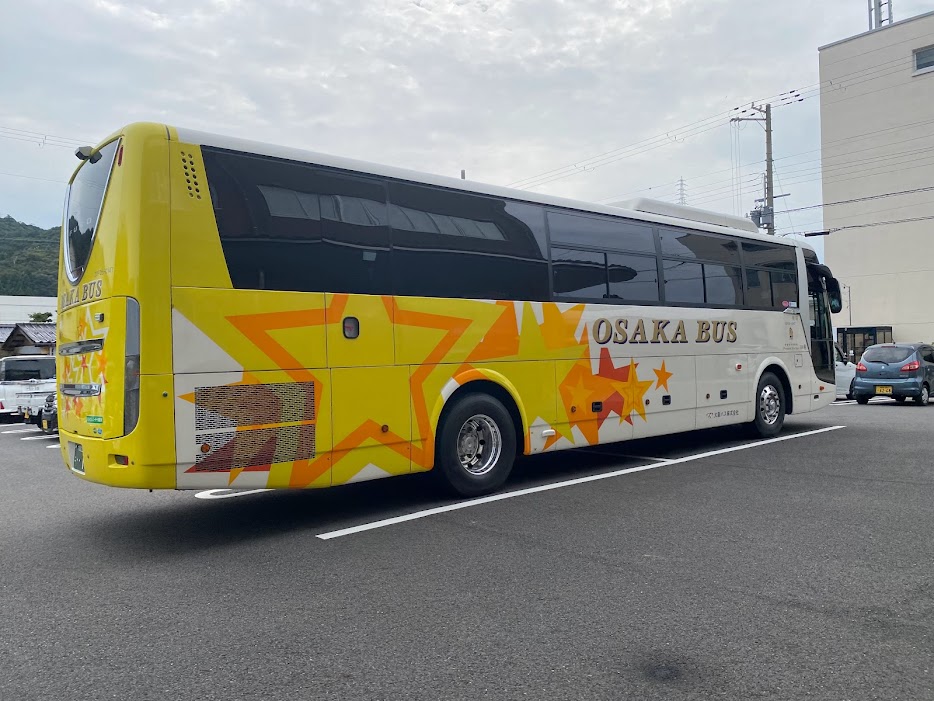 大阪バスさんの最新バスです！